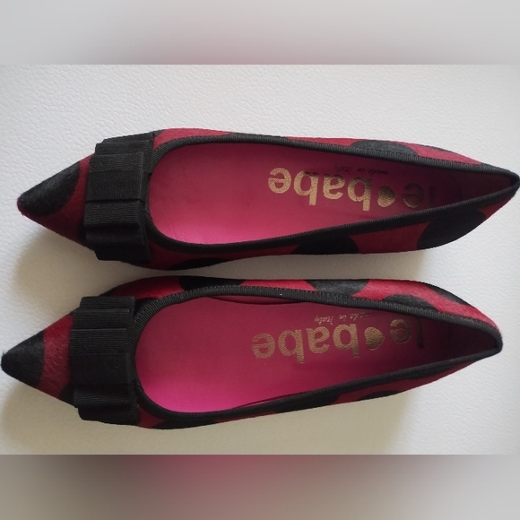 LE BABE POINTED- TOE FLATS - Picture 1 of 6